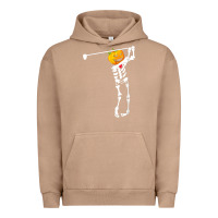 Pigment Burro Golf Skeleton Pumpkin Halloween Shirt Urban Hoodie - maiPhamDesign