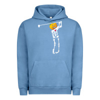Pigment Pebble Blue Golf Skeleton Pumpkin Halloween Shirt Urban Hoodie - maiPhamDesign