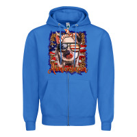 True Royal amerıcan pig Zipper Hoodie - BarkalooDesign