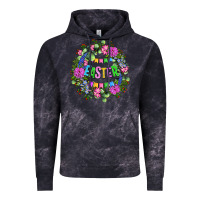 Cloud Black Easter Day Flower Easter Vintage Hoodie - OliviaCreatesArt