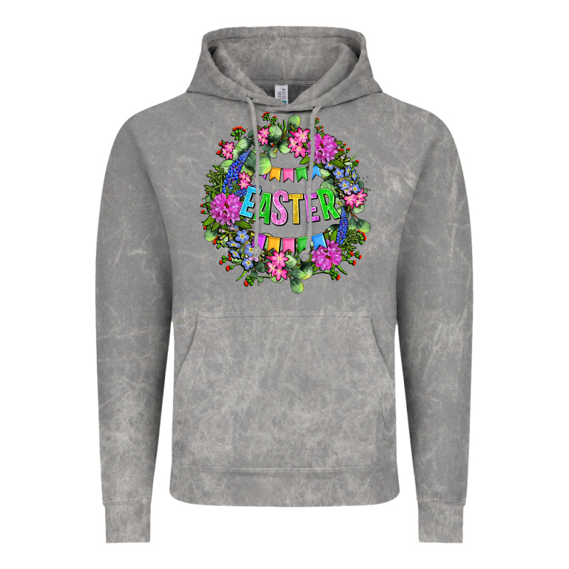 Easter Day Flower Easter Vintage Hoodie by OliviaCreatesArt | Teevron