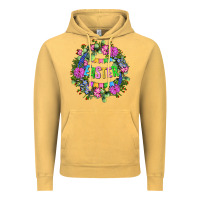 Vintage Mustard Easter Day Flower Easter Vintage Hoodie - OliviaCreatesArt