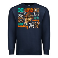 Navy cowboy Premium Sweatshirt - AdoDesignShop