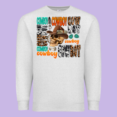 Cowboy Premium Sweatshirt Designed By Adodesignshop