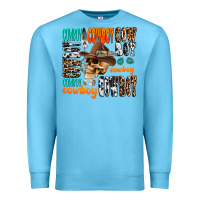 Ocean Blue cowboy Premium Sweatshirt - AdoDesignShop