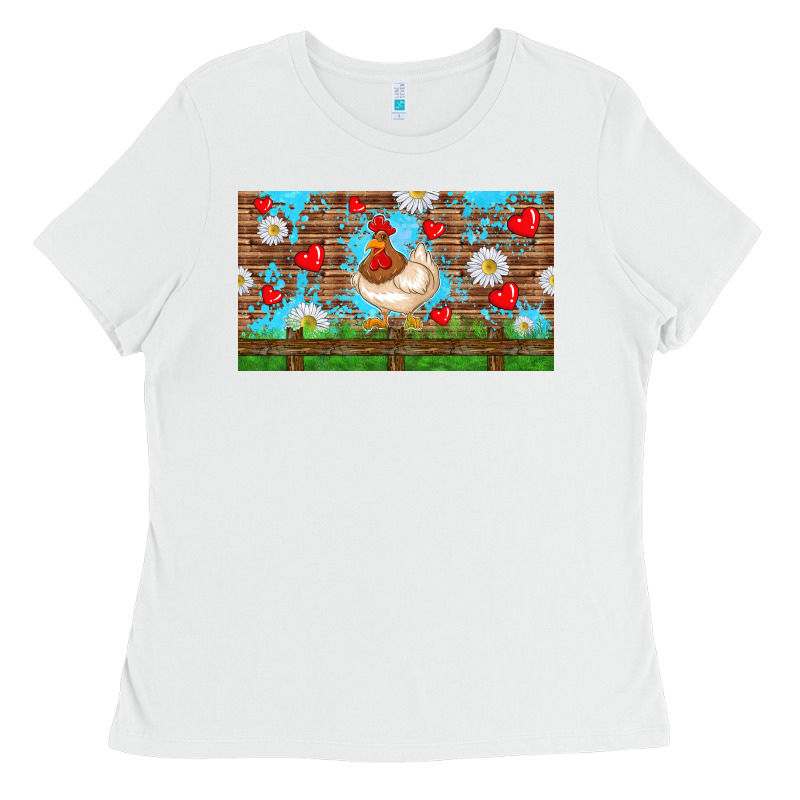 Cute Chicken Ladies Tee by TumblerDesignByShophia | Teevron
