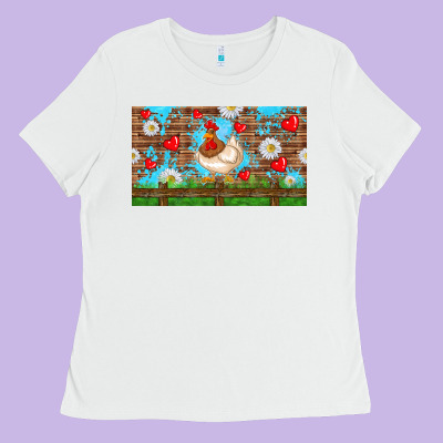Cute Chicken Ladies Tee Designed By Tumblerdesignbyshophia