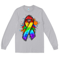 Moon Dust Pride ribbon Long Sleeve Tee - FaDigitalArtStudio