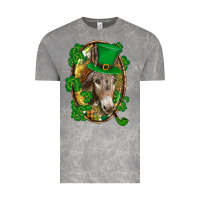 Cloud Rock St. Patrick's day Donkey Vintage Tee - CowGirlArtShop