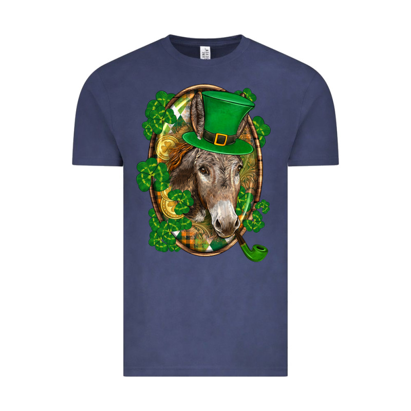St. Patrick's Day Donkey Vintage Tee by CowGirlArtShop | Teevron