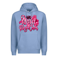 Colony Blue we fight together breast cancer Premium Hoodie - RanaPortraitStore