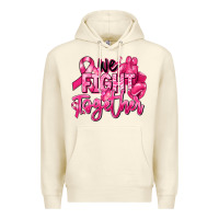 Sandshell we fight together breast cancer Premium Hoodie - RanaPortraitStore