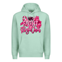 Seafoam we fight together breast cancer Premium Hoodie - RanaPortraitStore