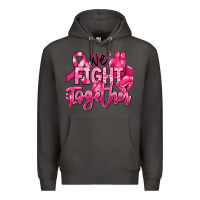 Smoke we fight together breast cancer Premium Hoodie - RanaPortraitStore