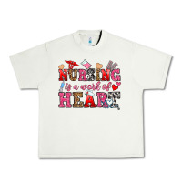 Pistachio nursing is a work of heart Urban Heavy Tee - OliviaCreatesArt