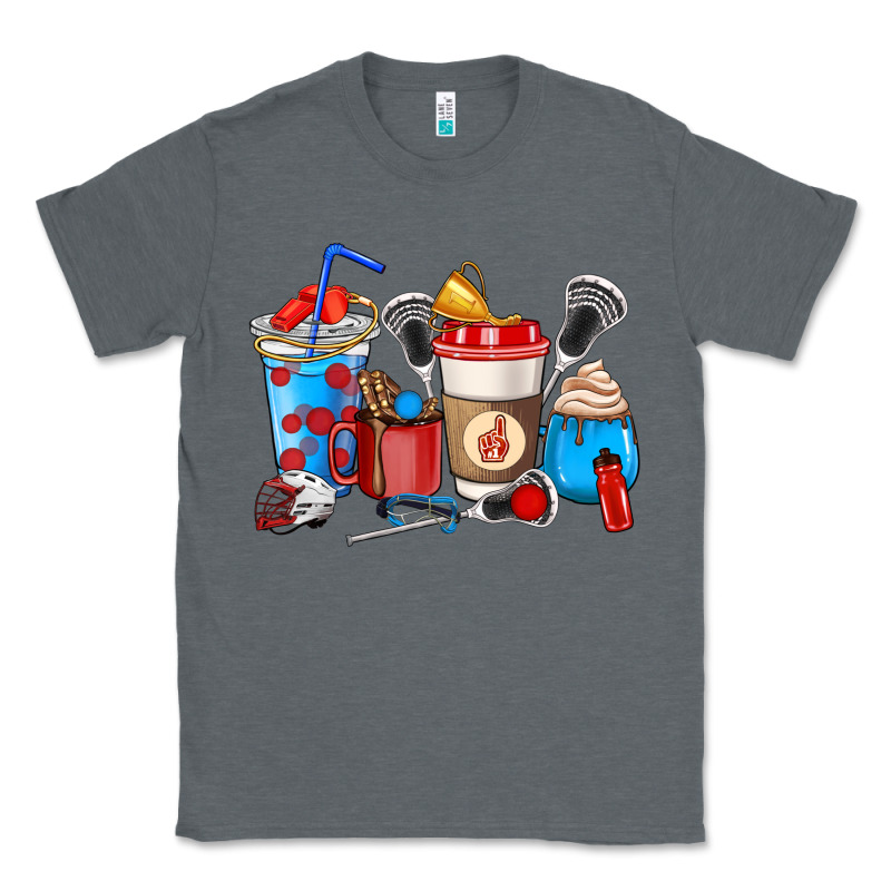 Lacrosse Coffee Cups Classic Tee by HowdyJamesFarm | Teevron
