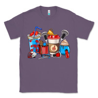 Lavender Lacrosse coffee cups Classic Tee - HowdyJamesFarm