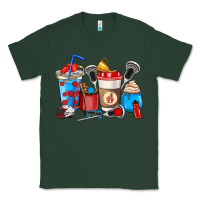 Sports Green Lacrosse coffee cups Classic Tee - HowdyJamesFarm