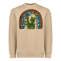 Mushroom cactus gemstone rainbow Heavyweight Sweatshirt - Artiststas