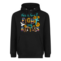 Black this is how i fight my battles Heavyweight Hoodie - AdoDesignShop