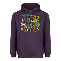 Plum this is how i fight my battles Heavyweight Hoodie - AdoDesignShop
