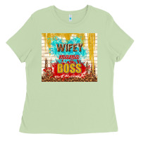 Matcha wifey mama boss Ladies Tee - TumblerDesignByShophia