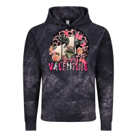 Cloud Black Be my Valentine Holstein Cow Valentine's Day Vintage Hoodie - FaDigitalArtStudio