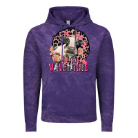 Cloud Purple Be my Valentine Holstein Cow Valentine's Day Vintage Hoodie - FaDigitalArtStudio