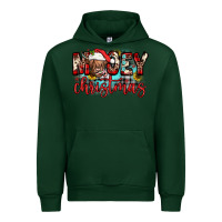 Forest Green mooey christmas sunflower Urban Hoodie - JahusDesignShop