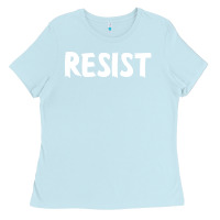 Baby Blue resist Ladies Tee - maiPhamDesign