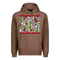 Chestnut Christmas Cakes Premium Hoodie - CowhideDigitalArt