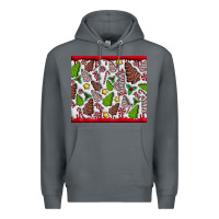 Rock Christmas Cakes Premium Hoodie - CowhideDigitalArt