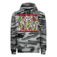 Slate Camo Christmas Cakes Premium Hoodie - CowhideDigitalArt