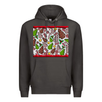 Smoke Christmas Cakes Premium Hoodie - CowhideDigitalArt