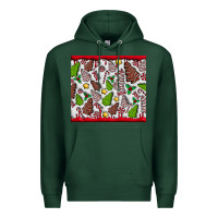 Sports Green Christmas Cakes Premium Hoodie - CowhideDigitalArt
