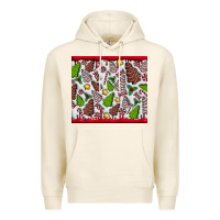 Tofu Christmas Cakes Premium Hoodie - CowhideDigitalArt