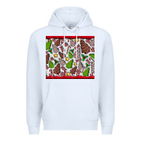 White Christmas Cakes Premium Hoodie - CowhideDigitalArt