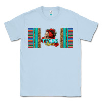 Dusty Blue texas chica skull with bandana Classic Tee - Jasminsmagicworld