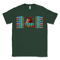 Sports Green texas chica skull with bandana Classic Tee - Jasminsmagicworld