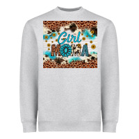 Heather Grey mom Heavyweight Sweatshirt - Artiststas