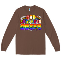 Chestnut the future is queer Long Sleeve Tee - FaDigitalArtStudio