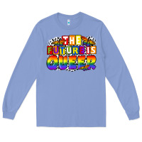 Colony Blue the future is queer Long Sleeve Tee - FaDigitalArtStudio