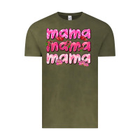 Vintage Olive Mama mama mama mother's day Vintage Tee - HowdyJamesFarm