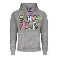 Cloud Rock Do the bunny hop Easter Vintage Hoodie - OliviaCreatesArt