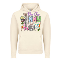 Vintage Artic Do the bunny hop Easter Vintage Hoodie - OliviaCreatesArt