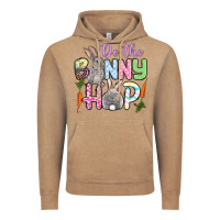 Vintage Coffee Do the bunny hop Easter Vintage Hoodie - OliviaCreatesArt