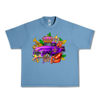 Pebble Blue mardi gras truck olivia Urban Heavy Tee - OliviaCreatesArt