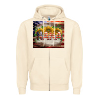 Sandshell patriotic nana Zipper Hoodie - BarkalooDesign