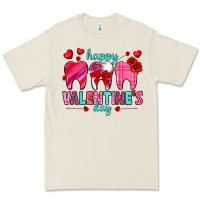 Bone Happy Valentine's Day with teeth Valentine's Day Premium Tee - HowdyJamesFarm