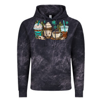 Cloud Black bull skull coffee cups Vintage Hoodie - OliviaCreatesArt